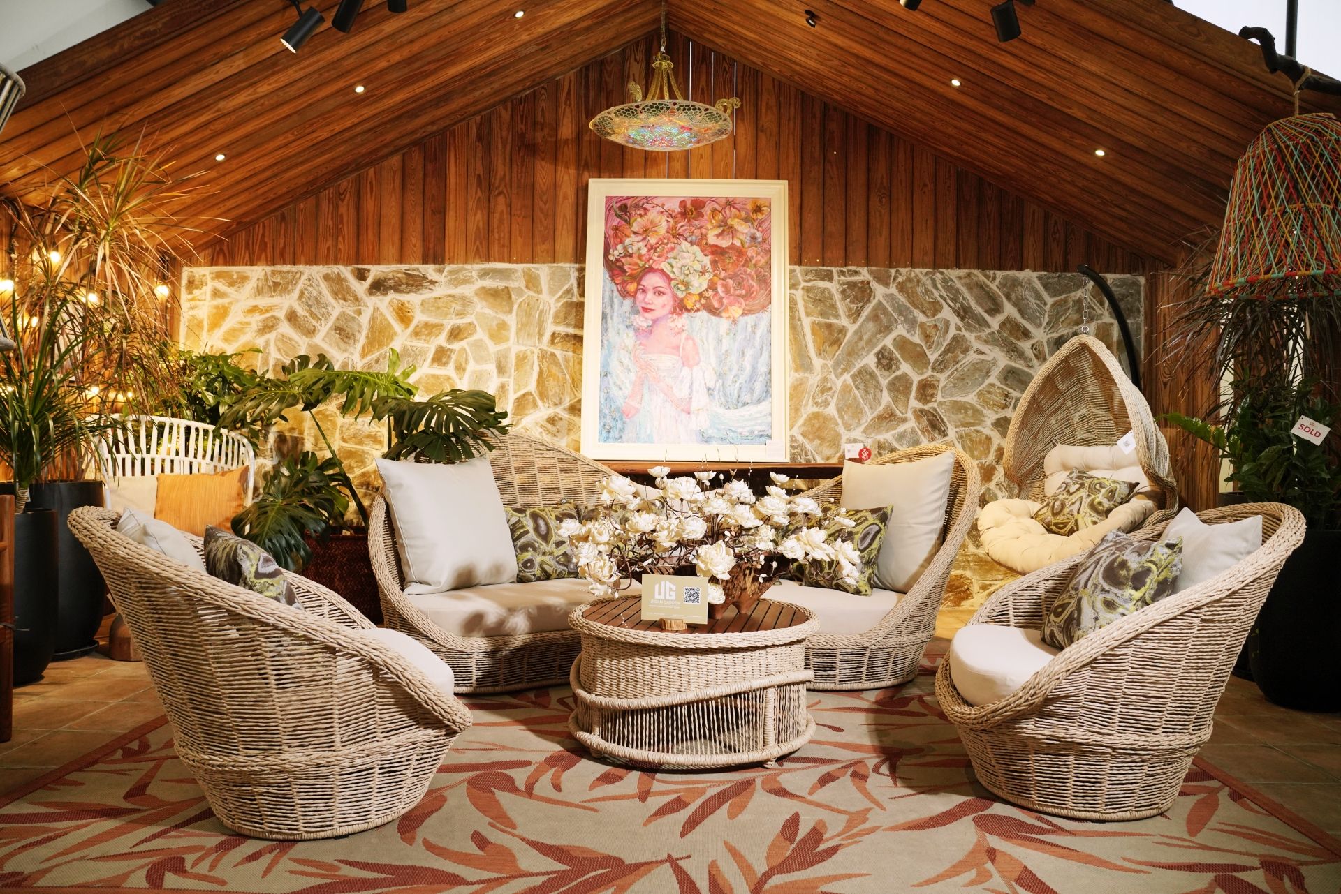  Xích Đu Mây Nhựa Marmoris 