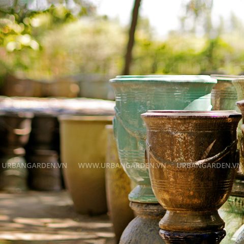 Chậu Cây Gốm Giả Cổ Merian 4023CB XXL