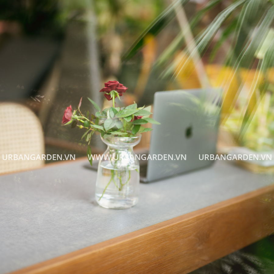  Bàn Làm Việc Chữ Nhật Gỗ Sồi Oslo 1M4 