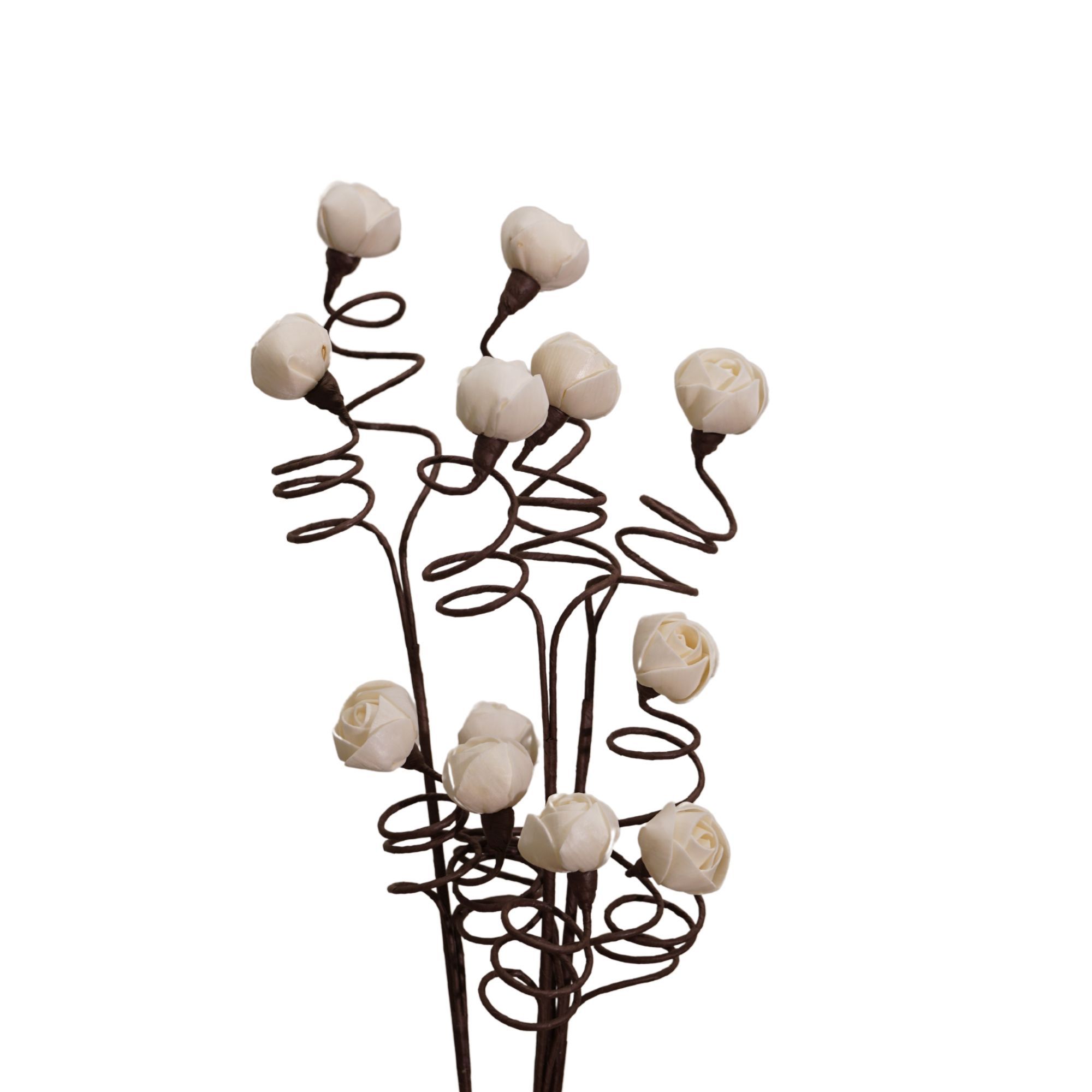  Hoa Khô  4 Hands  Branch (Roses) 