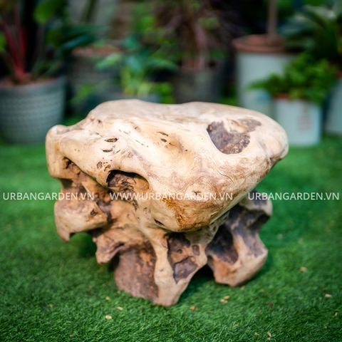 Đôn Gỗ Teak Unique Ball