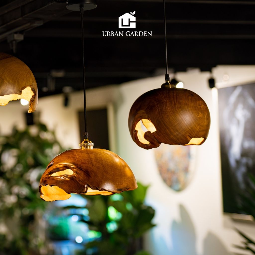  Chụp đèn Gỗ Lũa Reborn Wood Driftwood Chamcha 03AX3 ĐK35cm 