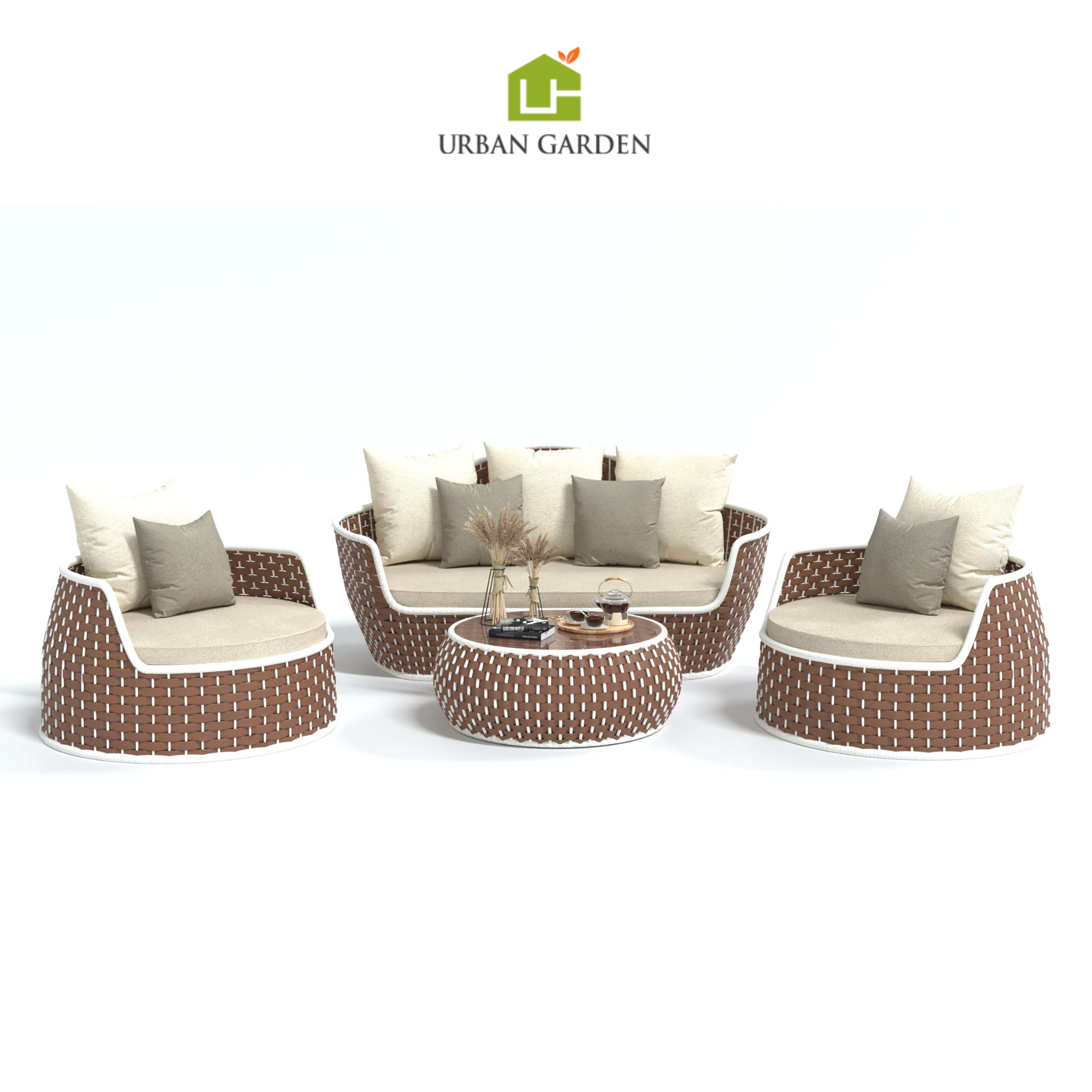  Ghế Sofa Mây Nhựa Arizona 