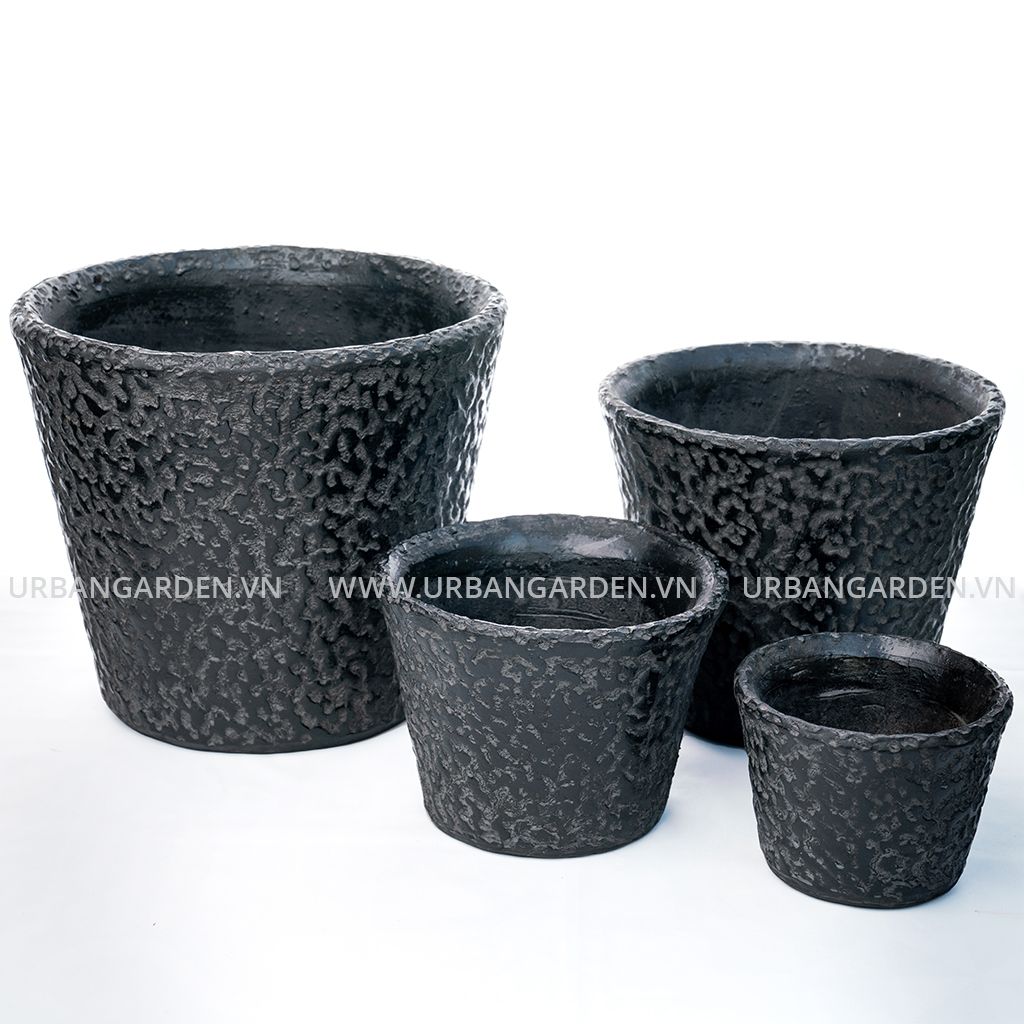  Chậu Cây Gốm Noir 