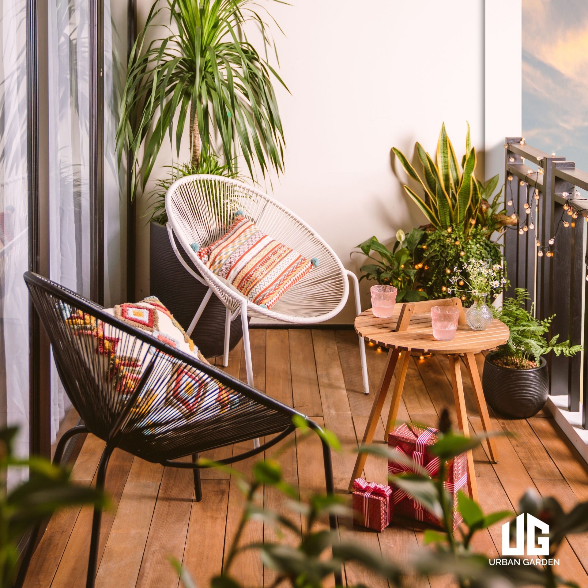 Ghế ban công, Ghế ngồi thư giãn ban công Acapulco hiện đại và sang trọ –  Urban Garden