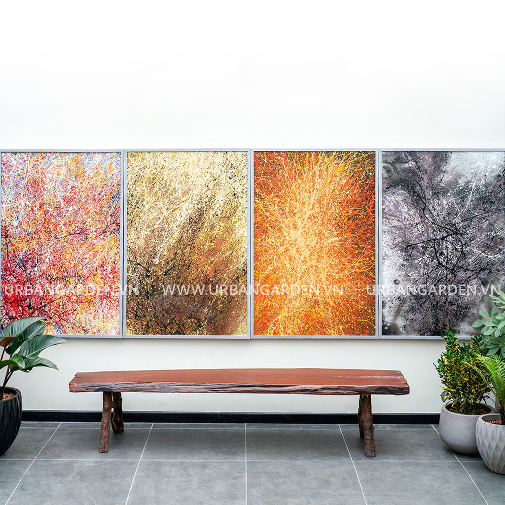  Băng Ghế Gỗ Lũa Reborn Wood Slab Oxford 12AX3 D200 