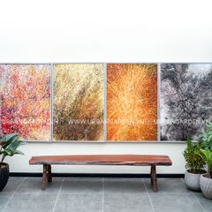  Băng Ghế Gỗ Lũa Reborn Wood Slab Oxford 12AX3 D200 