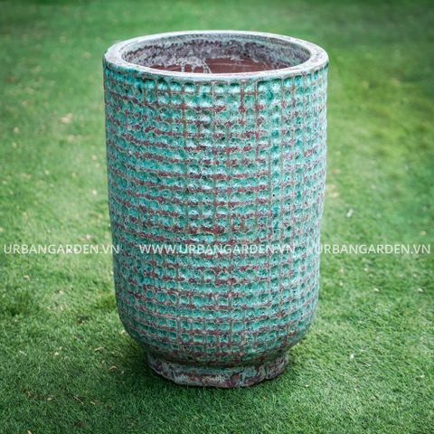 Chậu Cây Gốm Jade Dot