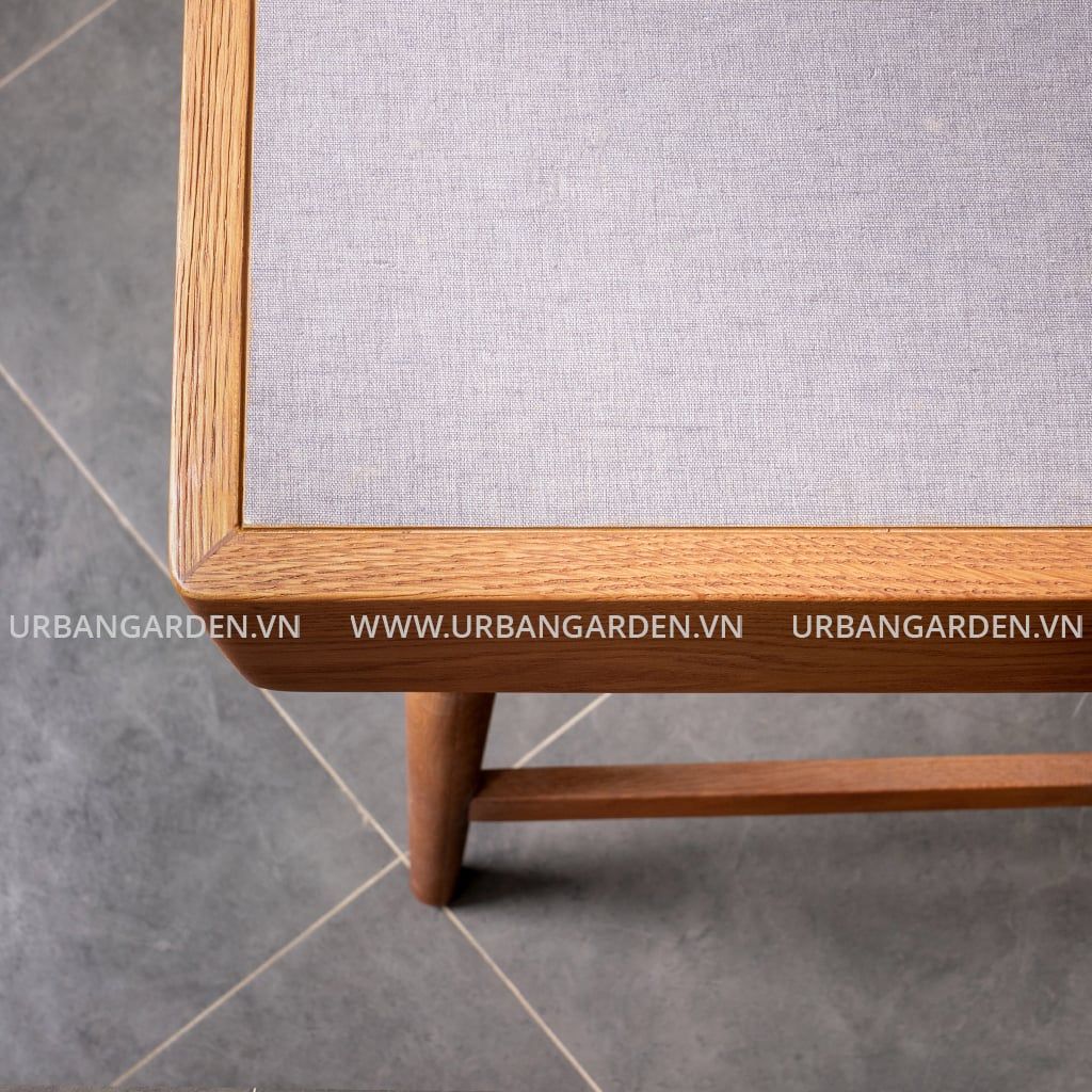  Bàn Làm Việc Chữ Nhật Gỗ Sồi Oslo 1M4 