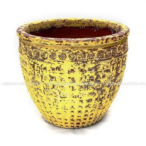 Chậu Cây Gốm Leopard Dot