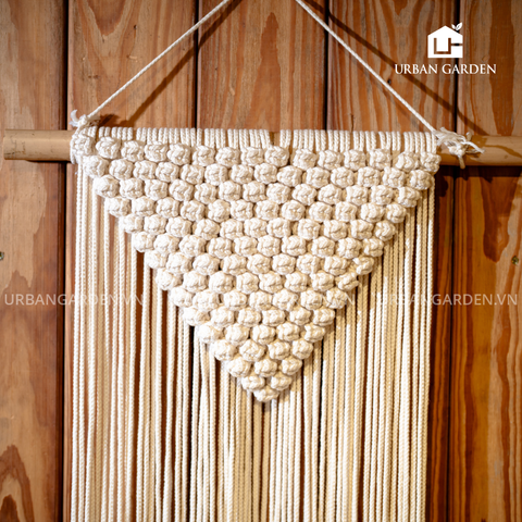 Mành Đan Hoa Hồng Macrame Mian
