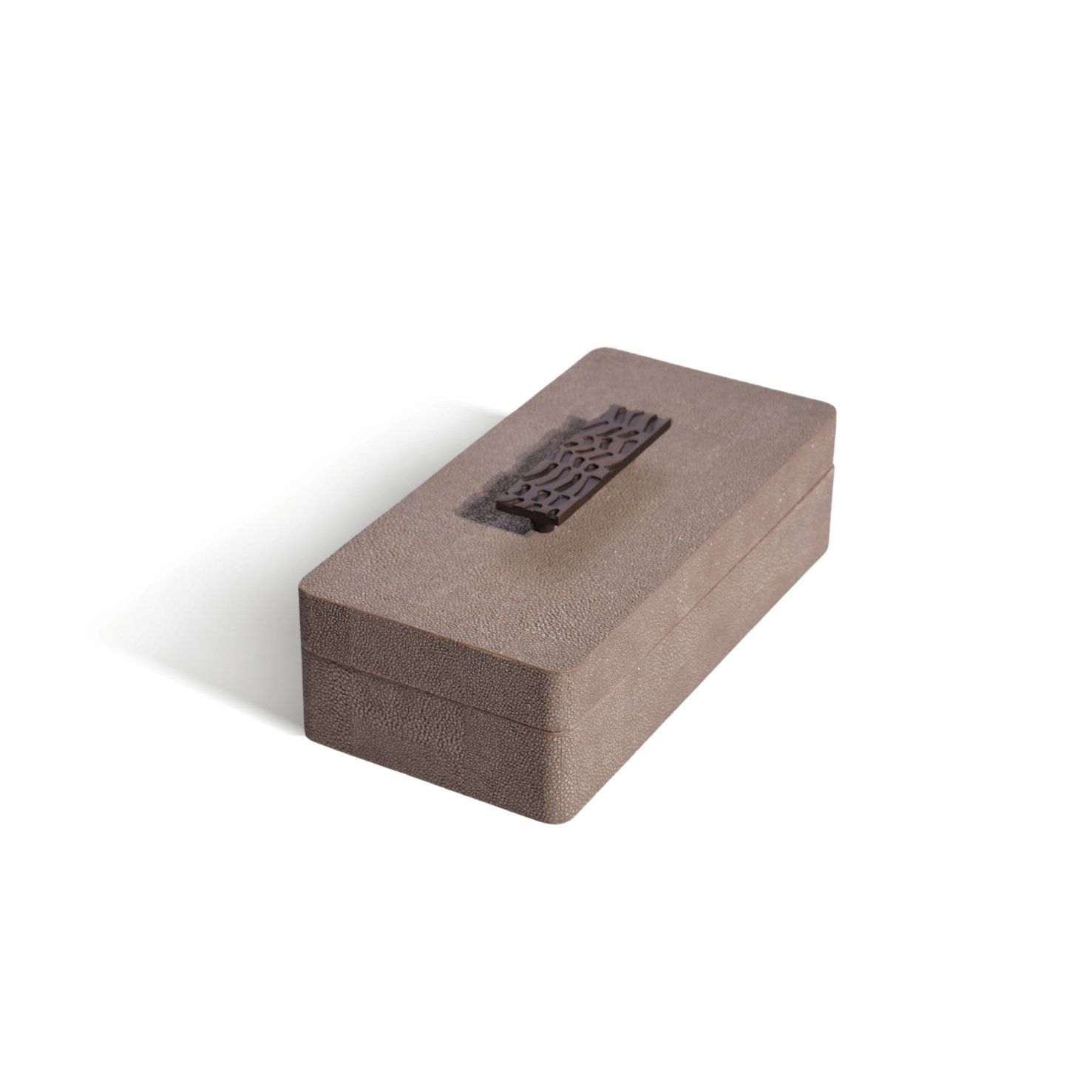  Hộp Đựng Trang Sức Chữ Nhật Shagreen 