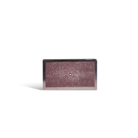 Inox Shagreen Matchbox