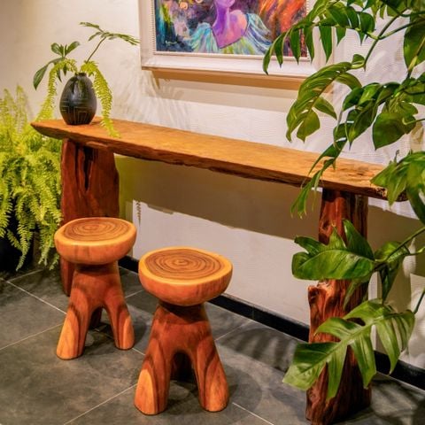 Bàn Console Gỗ Lũa Reborn Wood Slab 24BX3 D192