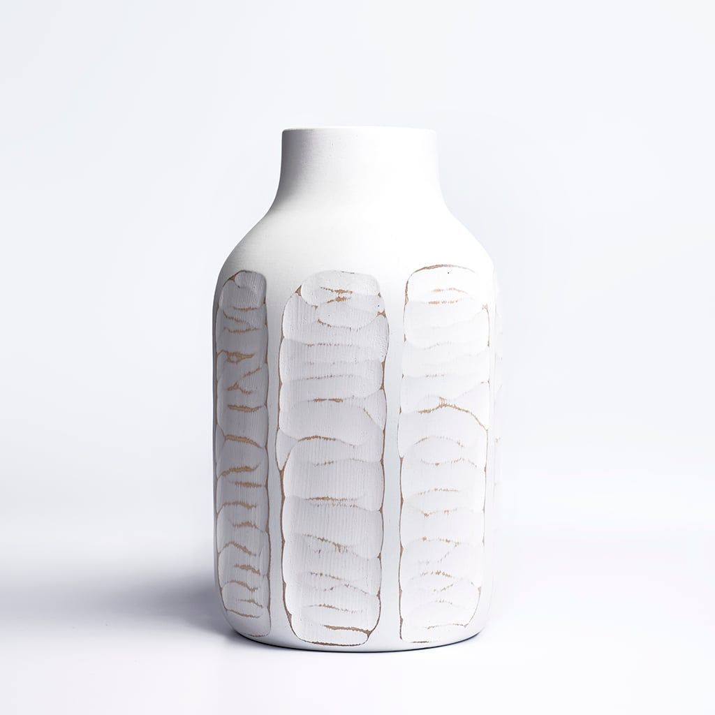  Bình hoa gỗ Heron - Milky TL-09 