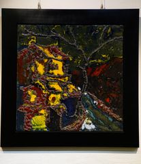  Tranh Gốm Việt Kim Diêu D60 