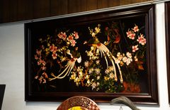  Tranh Sơn Mài Khắc Đông Dương - Đôi Công 