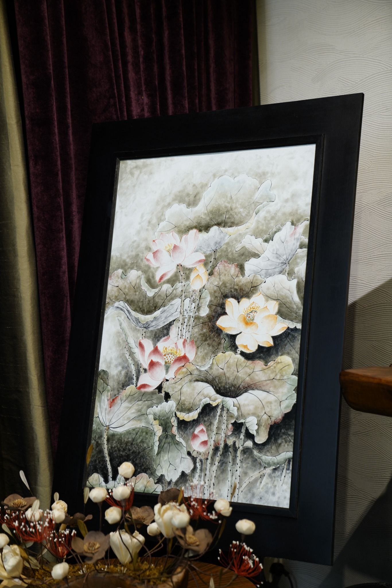  Tranh Pháp lam 0,6m x 0,9 m 