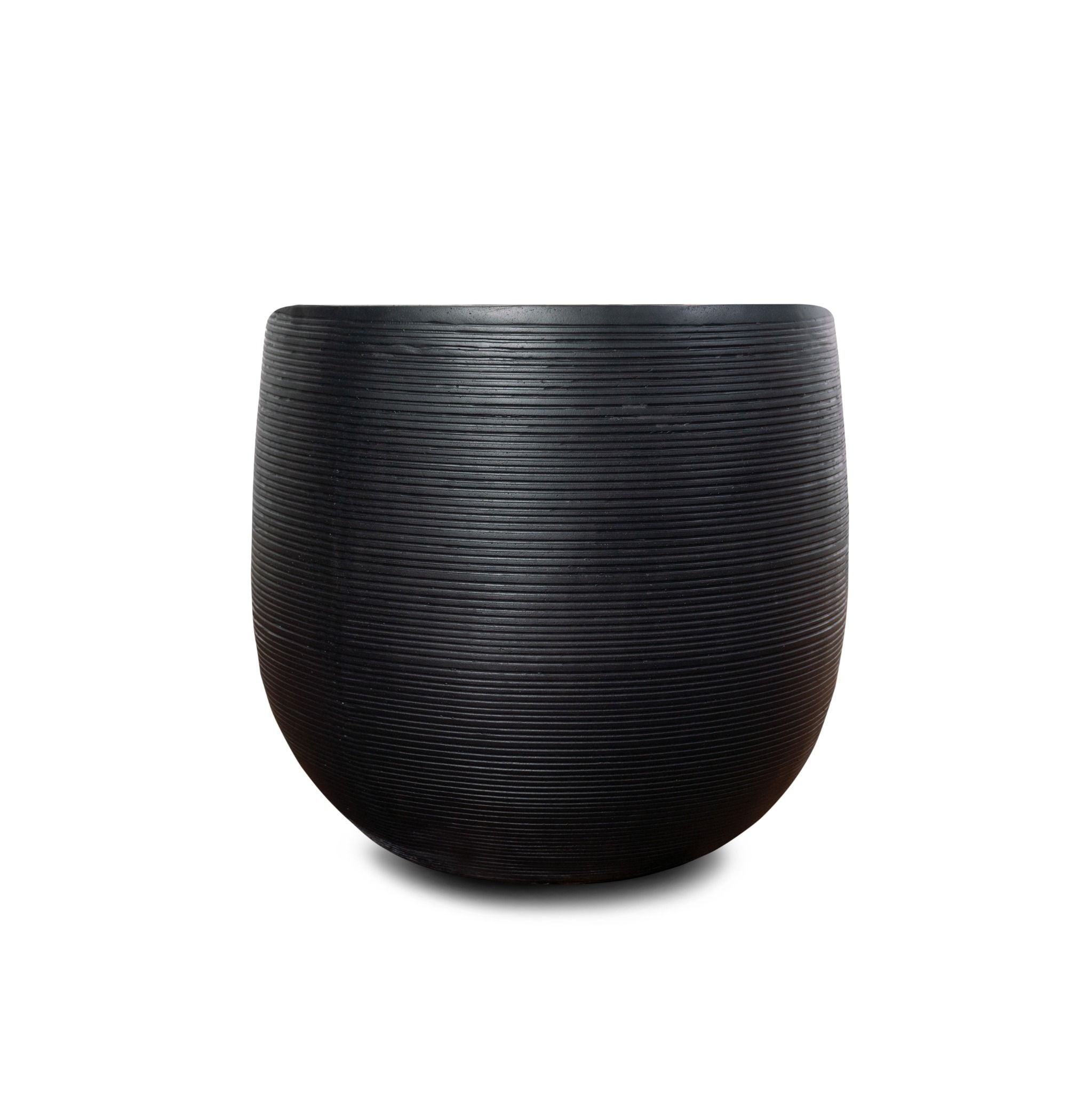  Chậu Cây Xi măng Polycement Ceylon - Đen 