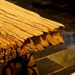  Bàn Ăn Chữ Nhật Gỗ Lũa Reborn Wood 17JX4 D358.5 