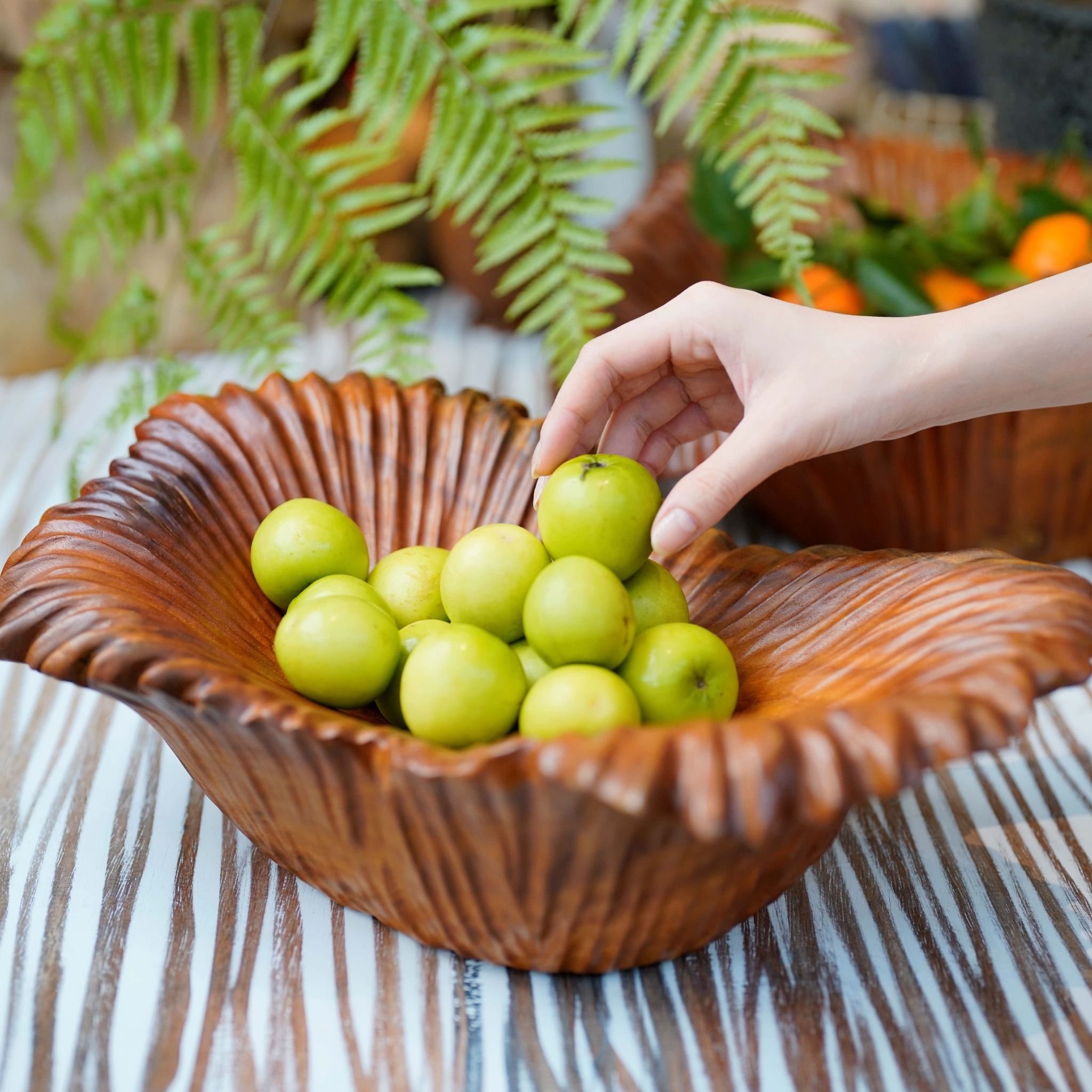  Khay Gỗ Decor Blossoms Bloom 
