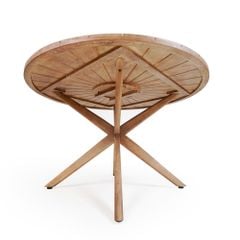  Bàn Ăn Tròn Gỗ Tràm Montana 