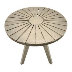  Bàn Cafe Tròn Gỗ Tràm Montana D60 
