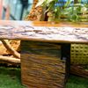  Băng Ghế Gỗ Gỗ Lũa Reborn Wood Driftwood 13DX3 D2M75xR53cm 