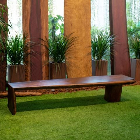 Băng Ghế Gỗ Gỗ Lũa Reborn Wood Driftwood 13DX3 D230 x R50