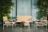  Ghế Sofa Mây Nhựa Calix - 2 Chỗ 