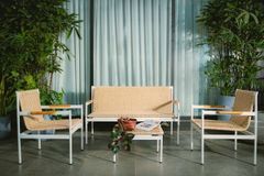  Ghế Sofa Mây Nhựa Calix - Ghế Đơn 