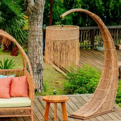  Trụ Đèn Mây Nhựa Tua Rua 