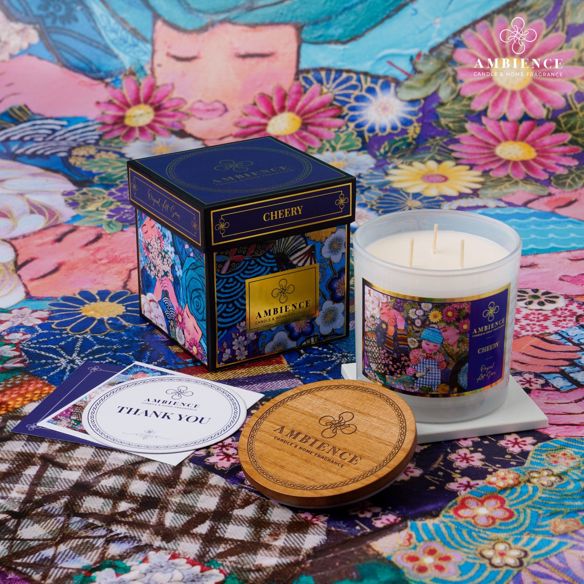  Nến Thơm Cheery 19oz - 420g 