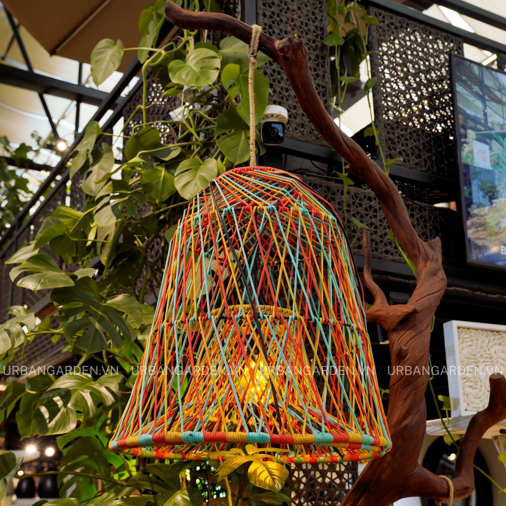  Đèn Treo Dây Thừng Raylan 