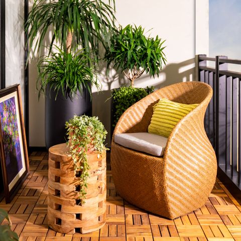 Đôn Gỗ Reclaimed Teak Rubik