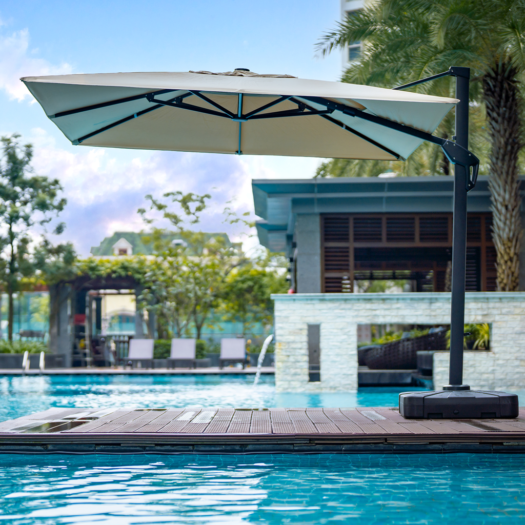  Dù Che Nắng Lệch Tâm Fuga 23 - Đế nước 