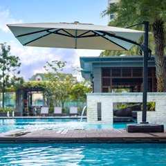  Dù Che Nắng Lệch Tâm Fuga 23 - Đế nước 