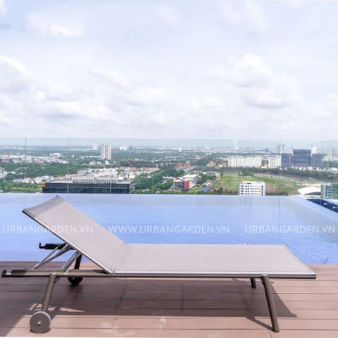 Giường Tắm Nắng Vải Textile Parisa