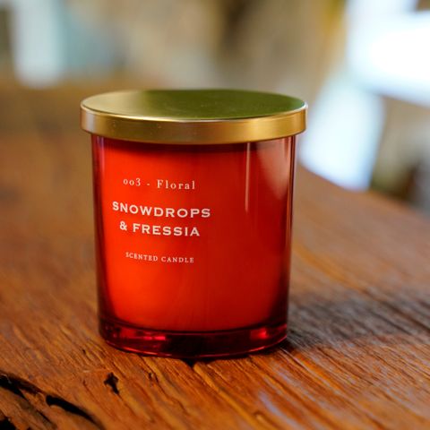 Nến Thơm Snowdrops & Fressia
