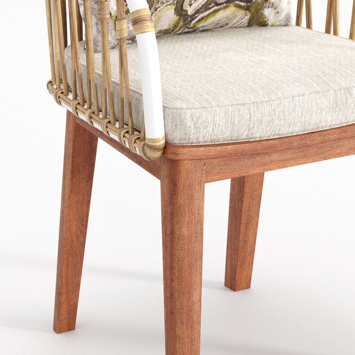  Ghế Ăn Mây Nhựa Hari 