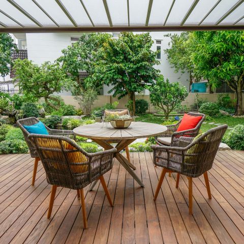 Ghế Ăn Mây Nhựa Tijuca