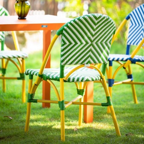 Ghế Ăn Mây Nhựa Bonsai