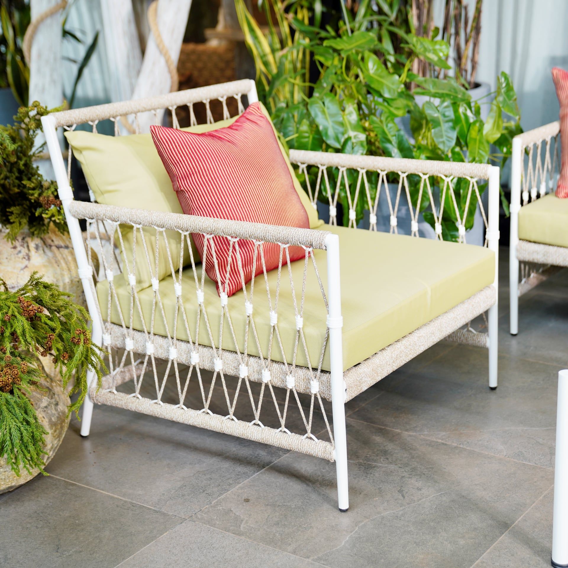  Ghế Sofa Dây Thừng Siena - Ghế Đơn 