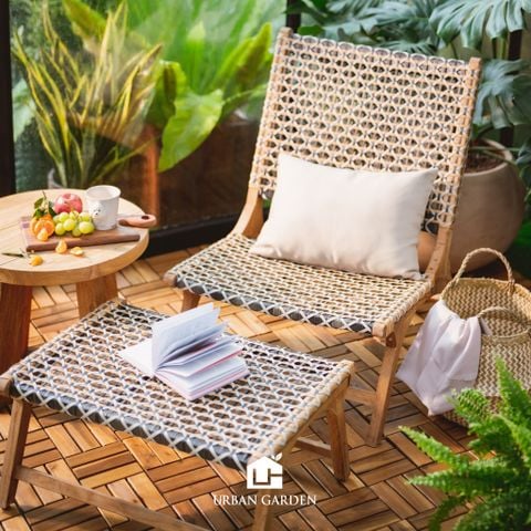 Ghế Thư Giãn Mây Nhựa Maison