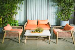  Ghế Sofa Dây Thừng Dunham - Ghế Đôi 