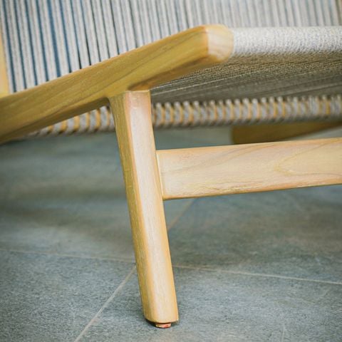 Ghế Thư Giãn Dây Thừng Teak Ezra