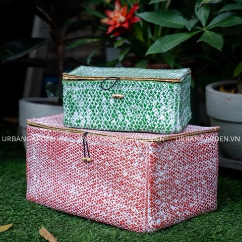 Giỏ cói bàng LQ31 - 7150