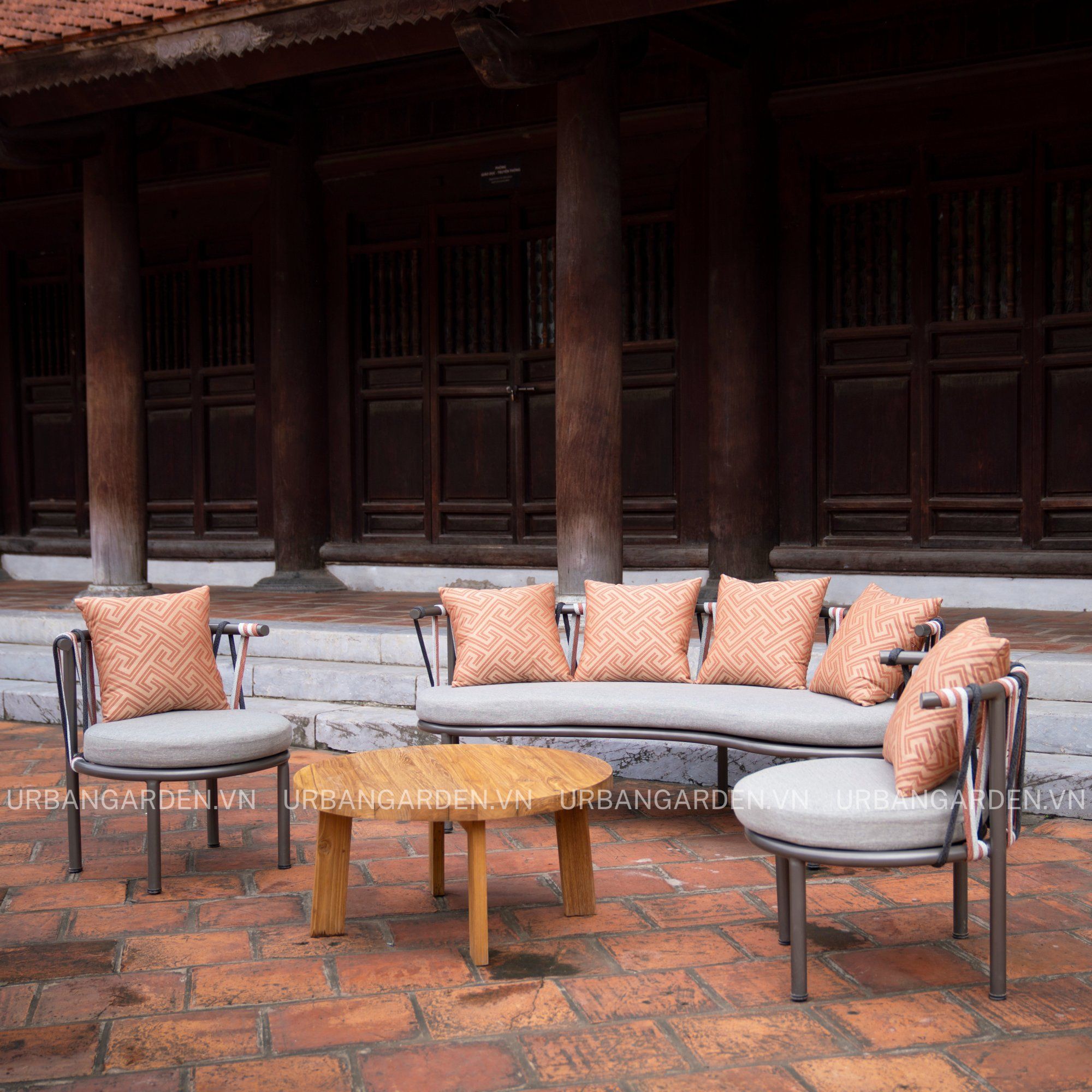  Ghế Sofa Dây Thừng Life Colors S1 - 3 Chỗ 