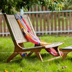  Set Ghế Thư Giãn Dây Thừng Maison - Xanh/cam/xám 