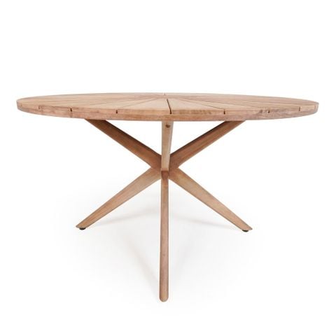 Bàn Ăn Tròn Gỗ Tràm Montana